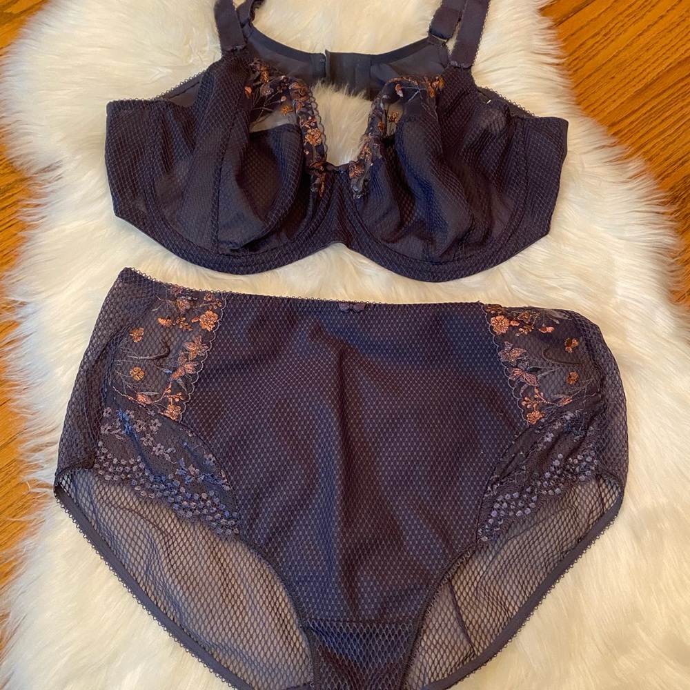 Elomi bra and panty set